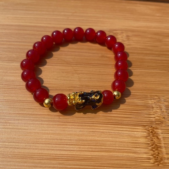 Red Agate Bracelet - Picture 7 of 8